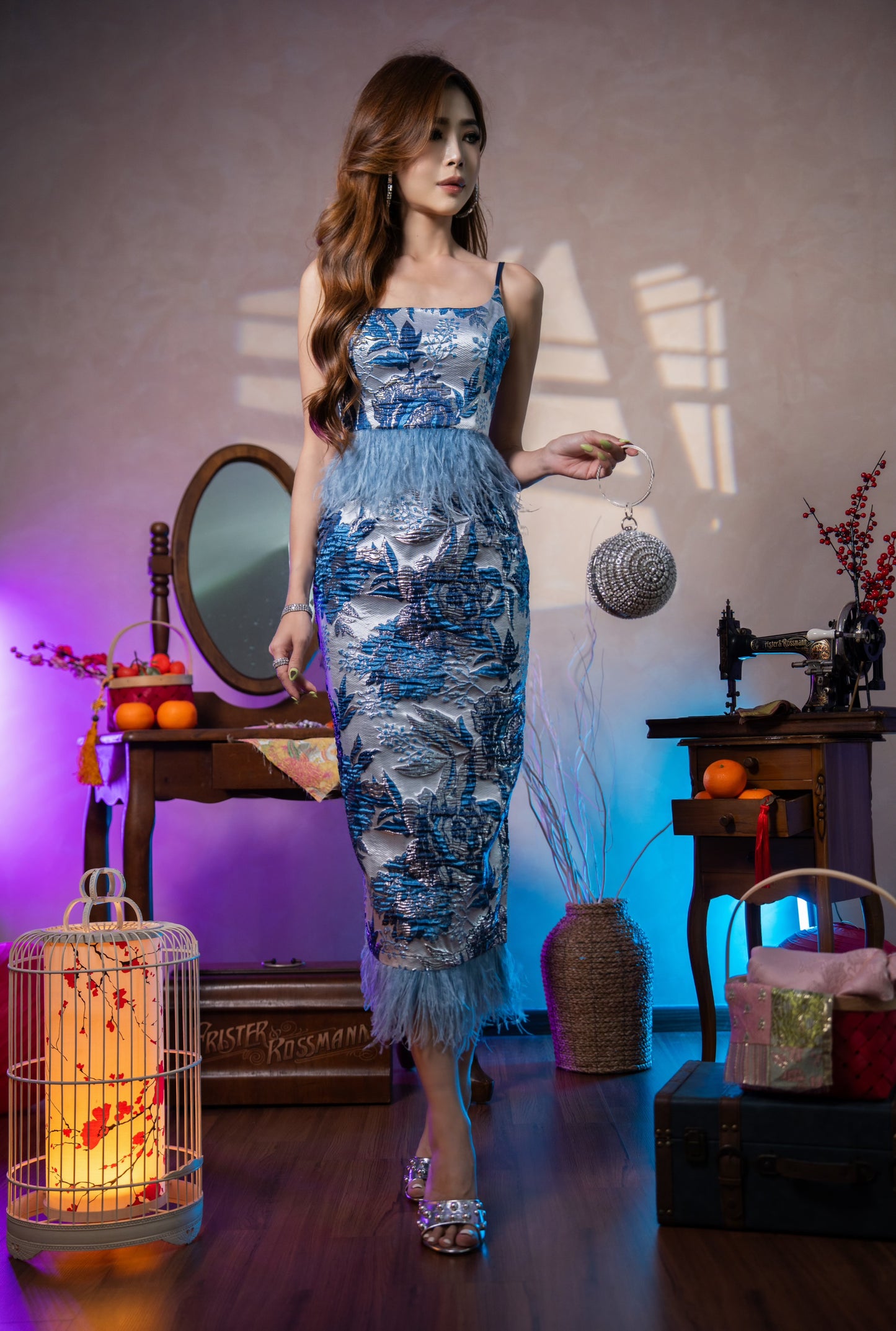 *Premium* Fei Yan Ostrich Feather Set