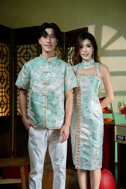 Fei Chui | Jade Qipao Dress