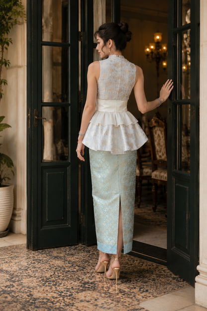 *PREMIUM* Teefanie Songket Set