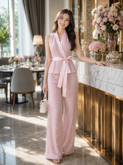 *Premium* Elodie Tweed Set (Sequined)