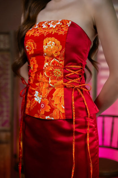 Hóng Yì Shimmery Batik Set