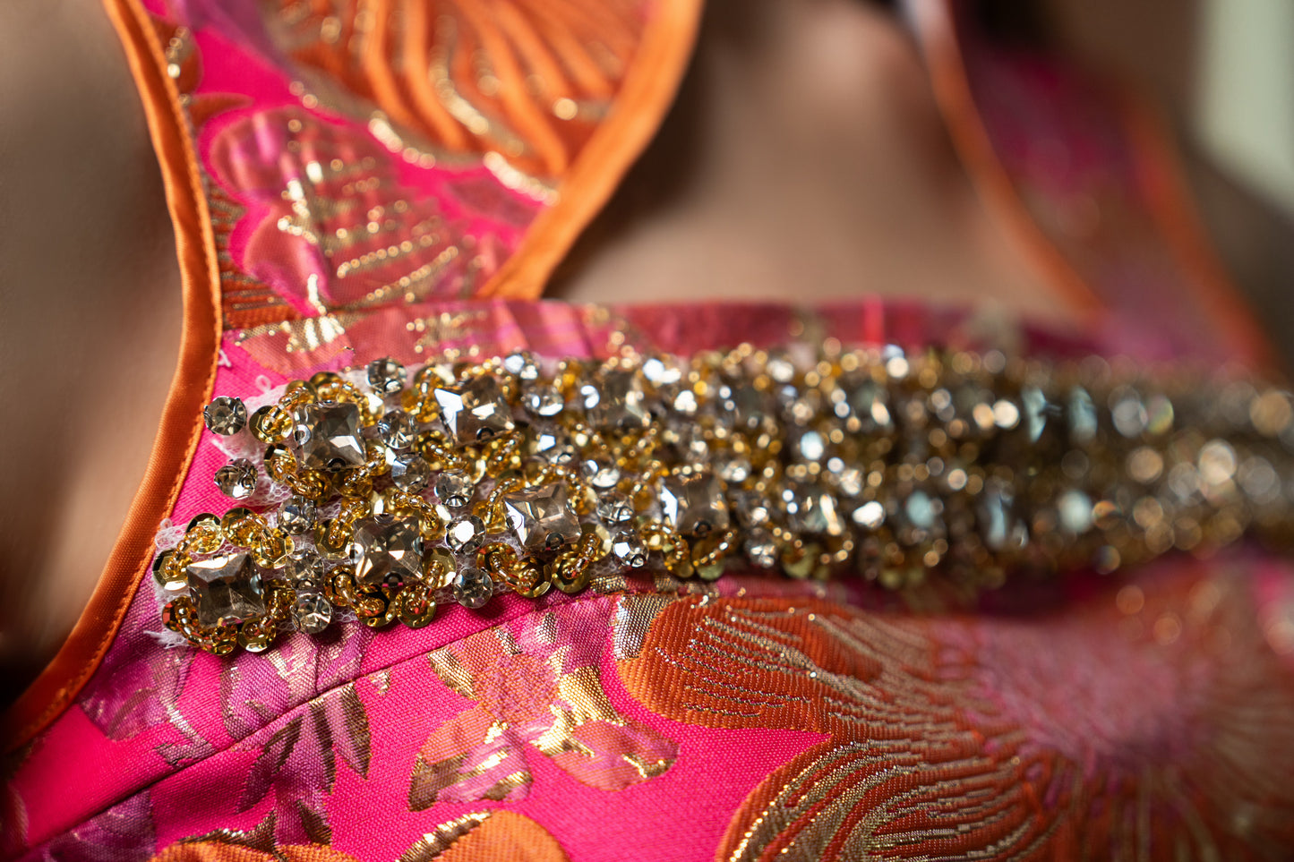 *Premium* Cai Yan | Rhinestone Dress