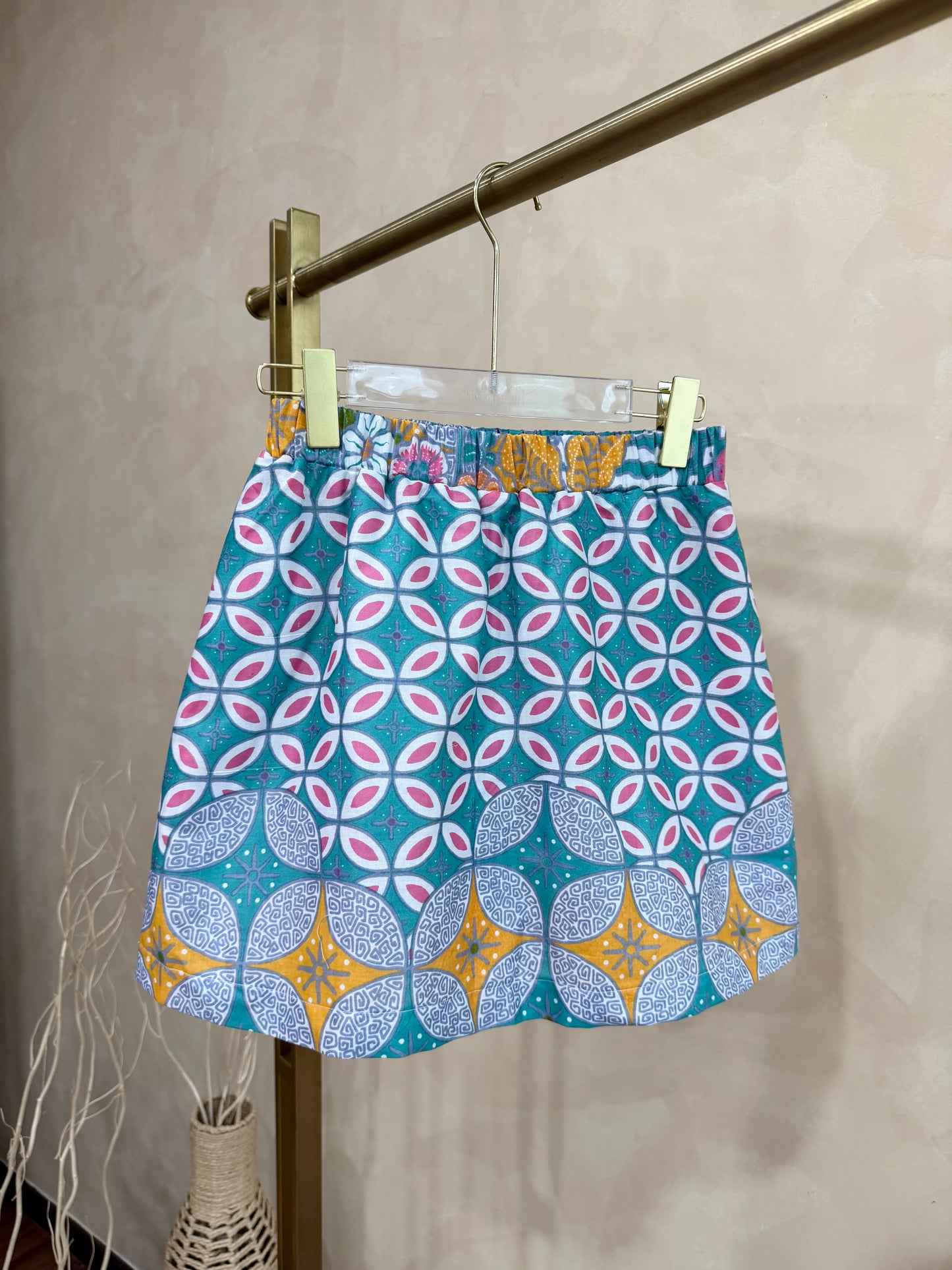 Capri Batik Skort Set