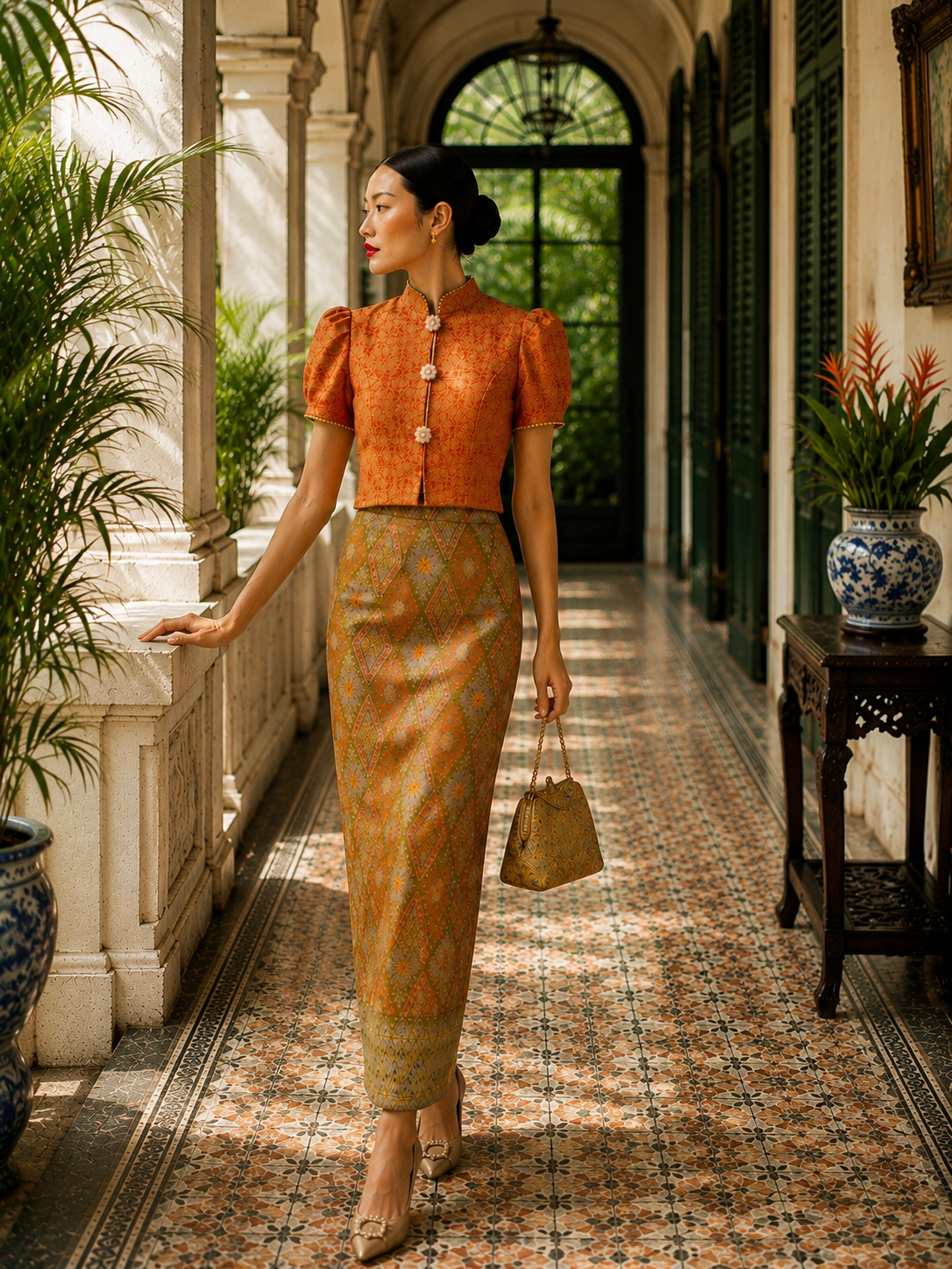 *PREMIUM* Royale Thai | Songket Set