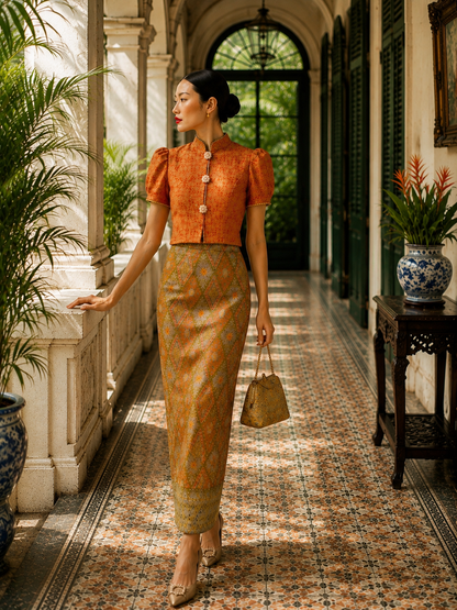 *PREMIUM* Royale Thai | Songket Set