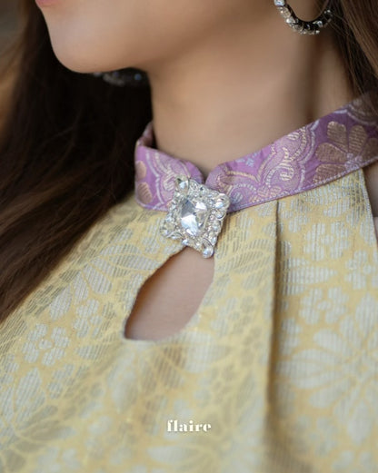 Puteri Lilac Songket Set
