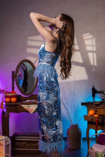 *Premium* Fei Yan Ostrich Feather Set