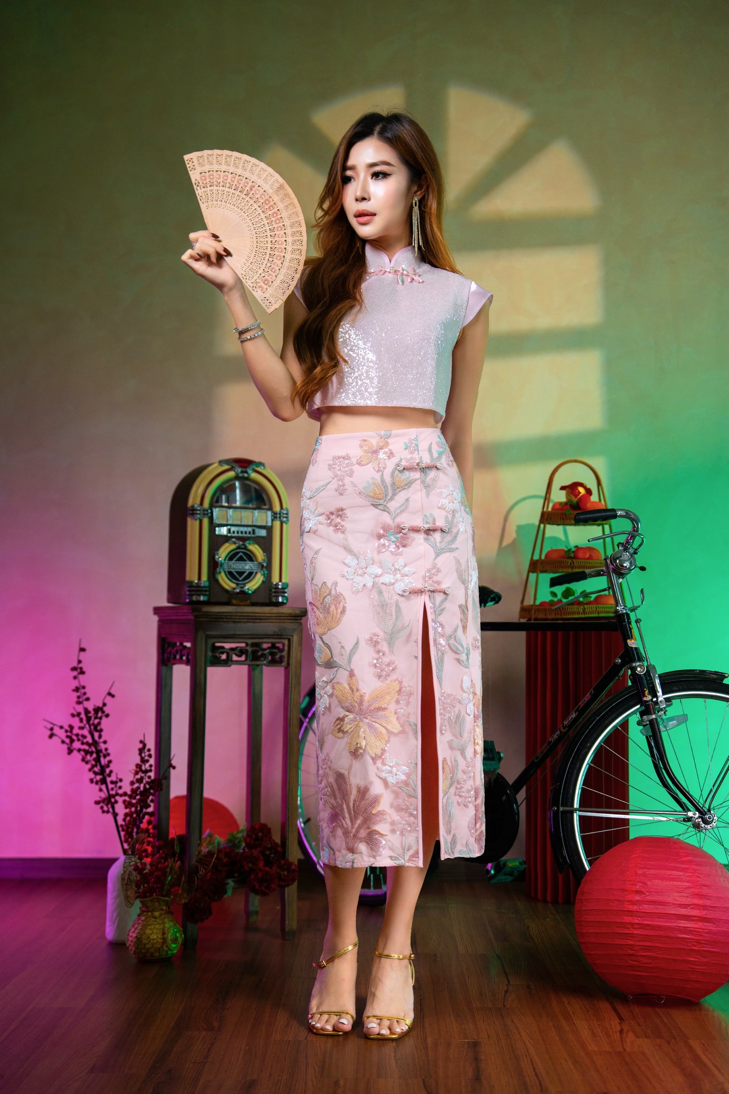 *Premium* Li Sha | Sequined Skirt