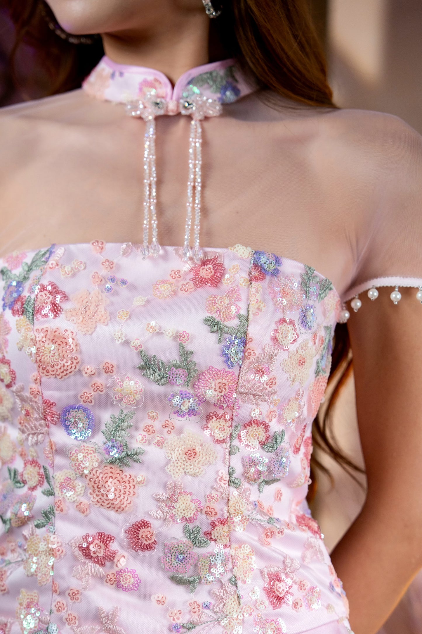 *Exclusive* Jing Yi | Sequined Oriental Set
