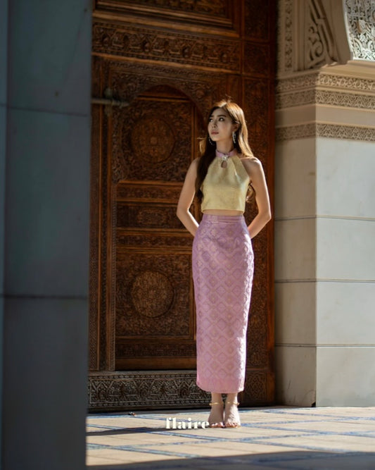 Puteri Lilac Songket Set