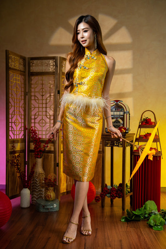 *Premium* Rong Hua | Ostrich Feather Set