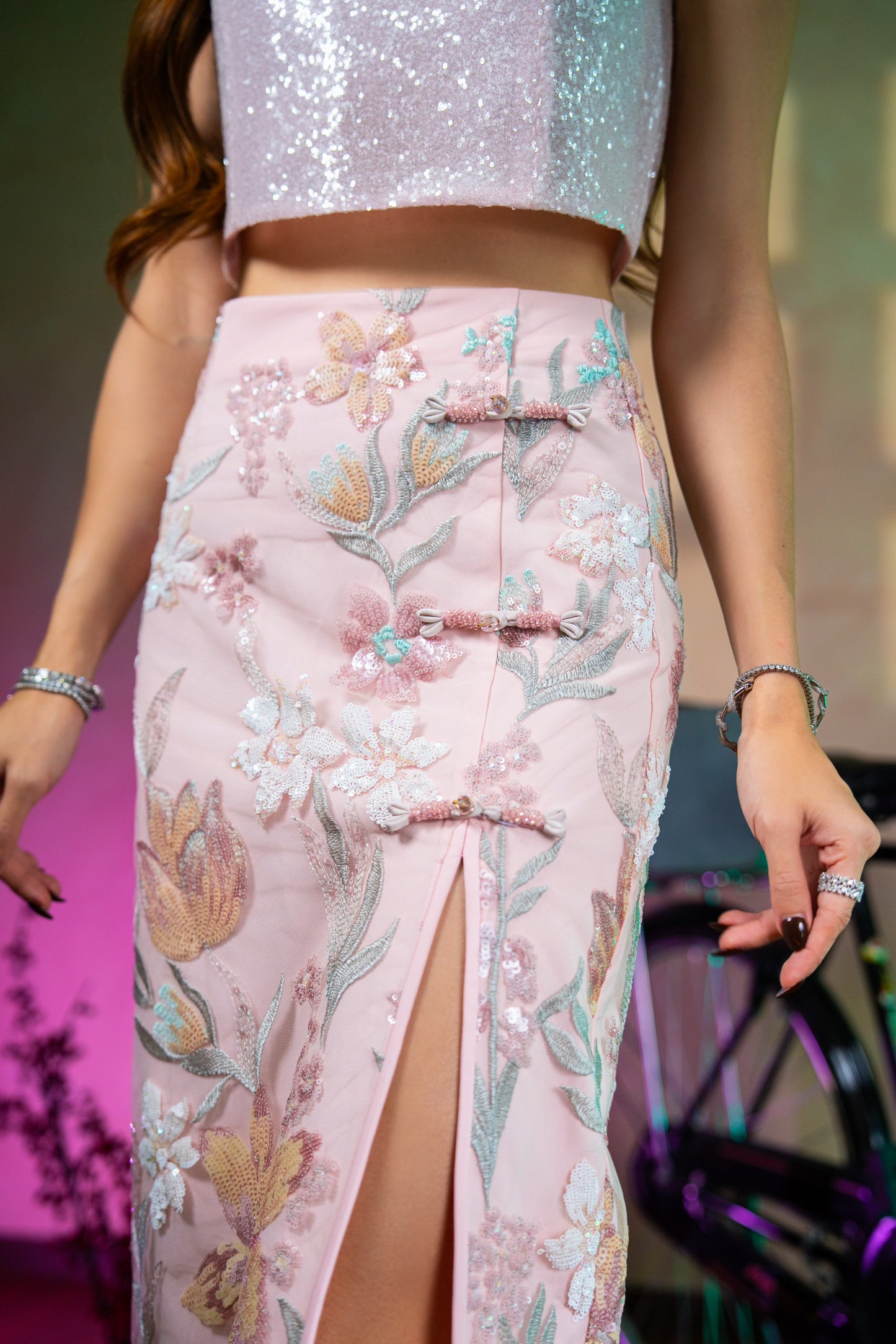 *Premium* Li Sha | Sequined Skirt