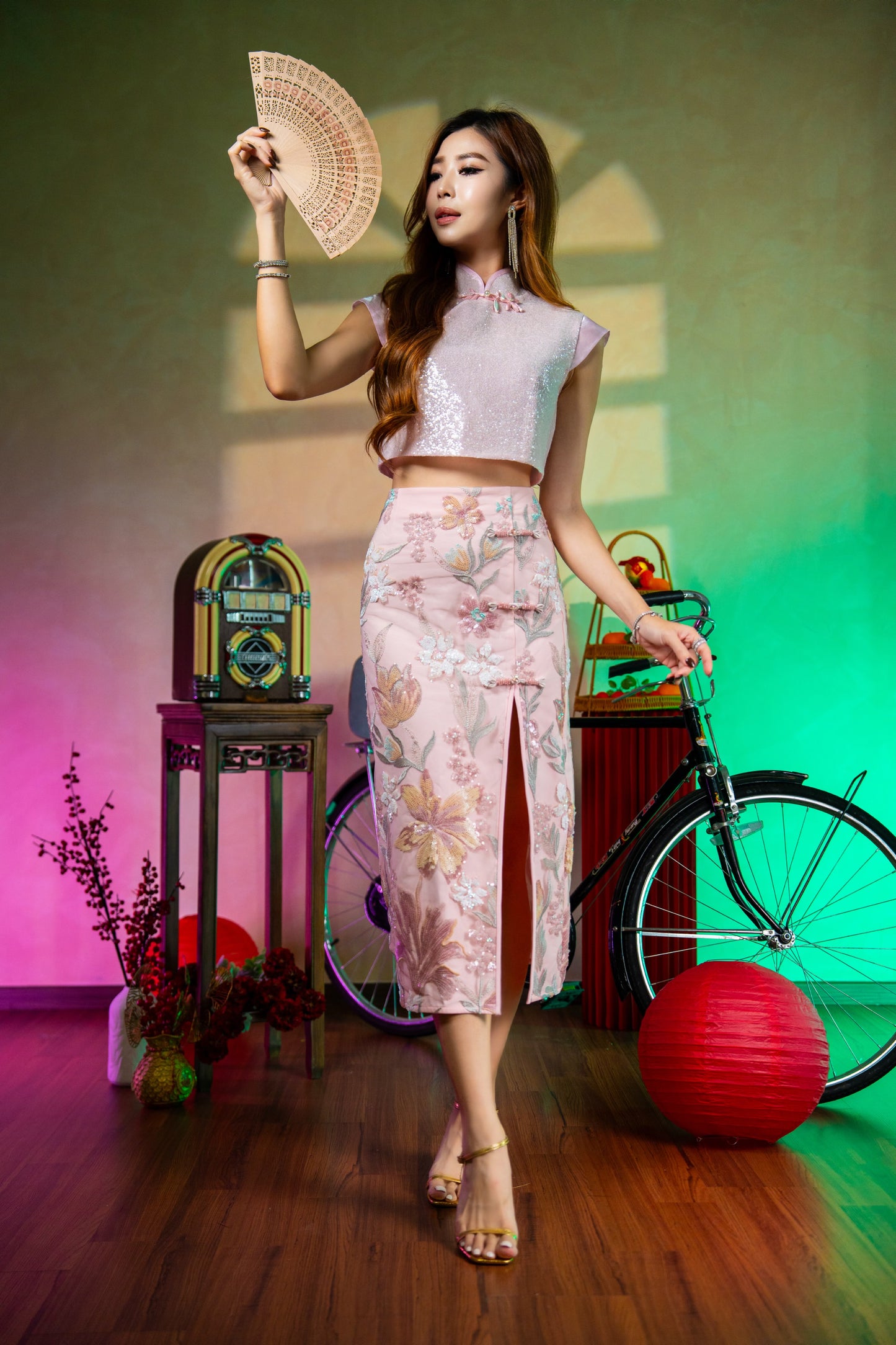 *Premium* Li Sha | Sequined Top