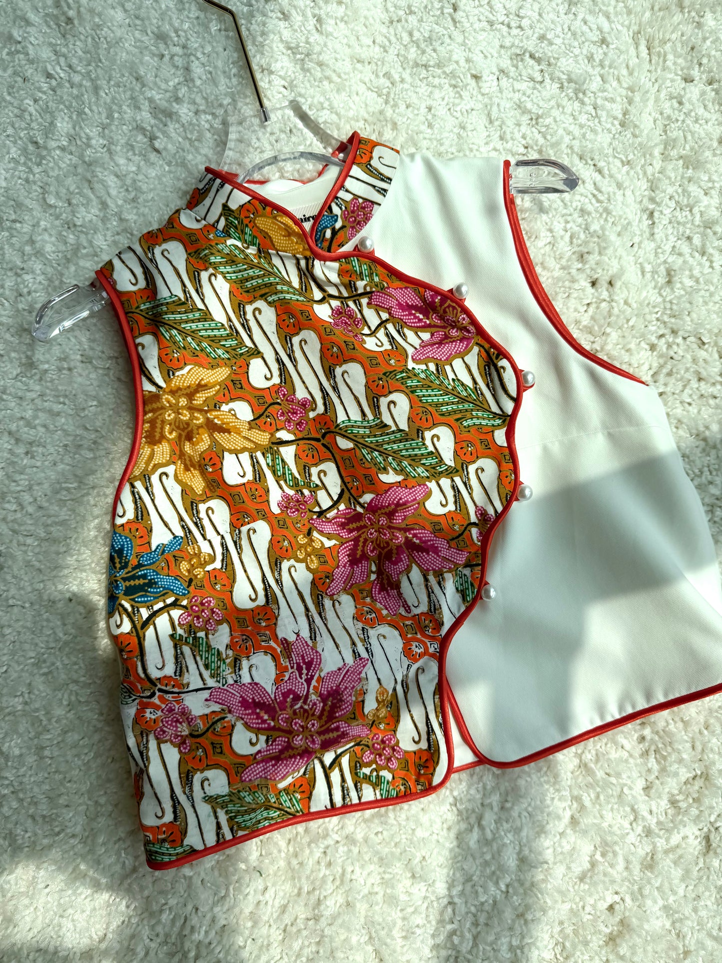 Orchid Batik Skort Set