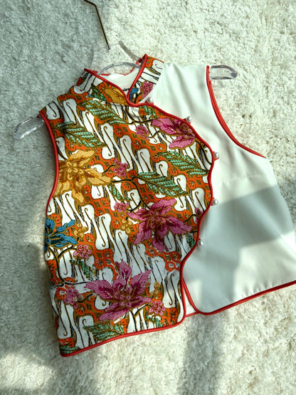 Orchid Batik Skort Set