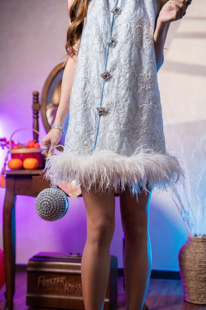 *Premium* Shăn Yun Ostrich Feather Dress