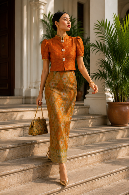 *PREMIUM* Royale Thai | Songket Set