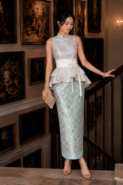 *PREMIUM* Teefanie Songket Set