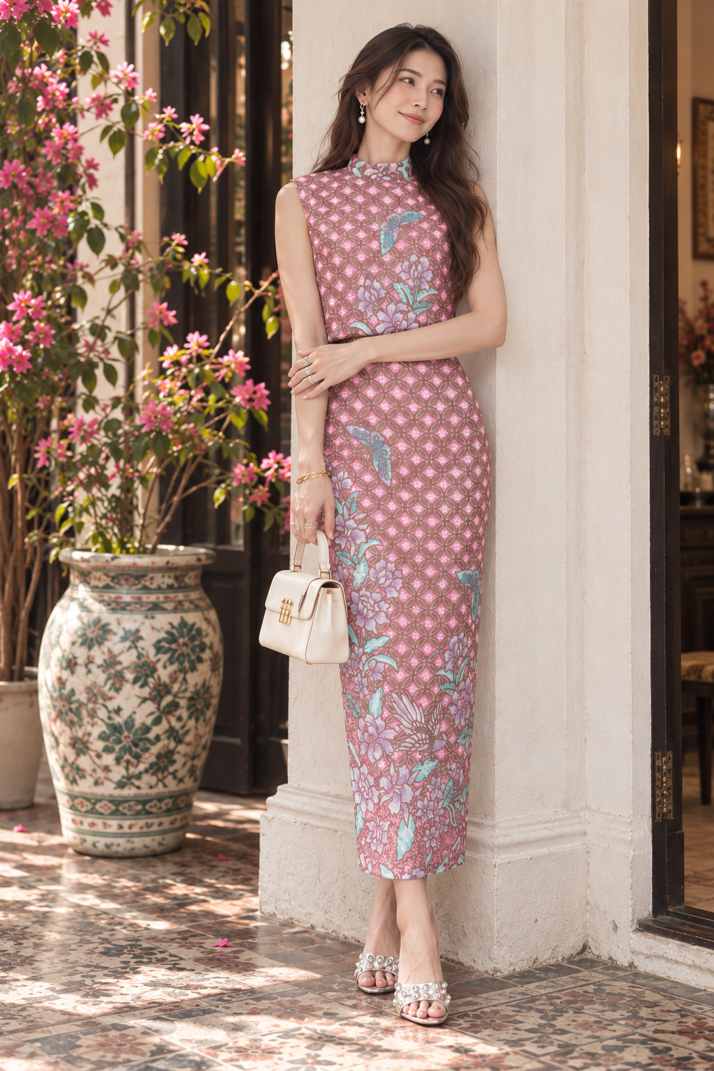 *Premium* Rosa Pink Batik Set