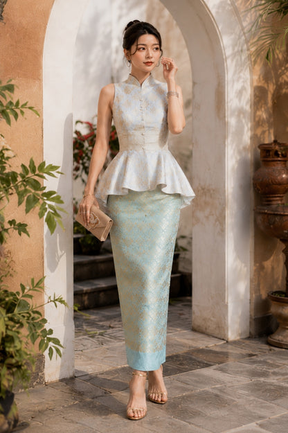 *PREMIUM* Teefanie Songket Set