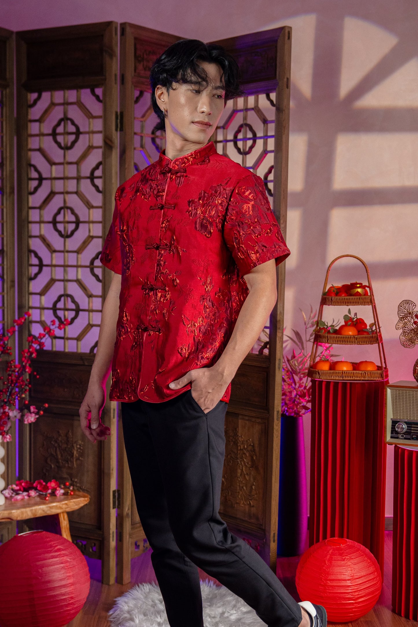 Shuang Shi | Men’s Oriental Shirt