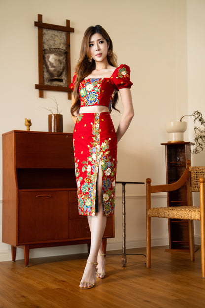 Noirette Glittery Batik Set