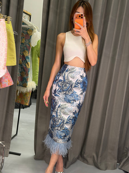 *Premium* Fei Yan Ostrich Feather Skirt