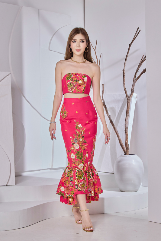Euphoria Batik Set (Pink)