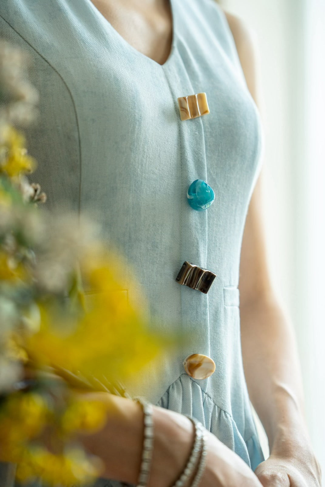 Ocean Muse Vest Dress (Premium)