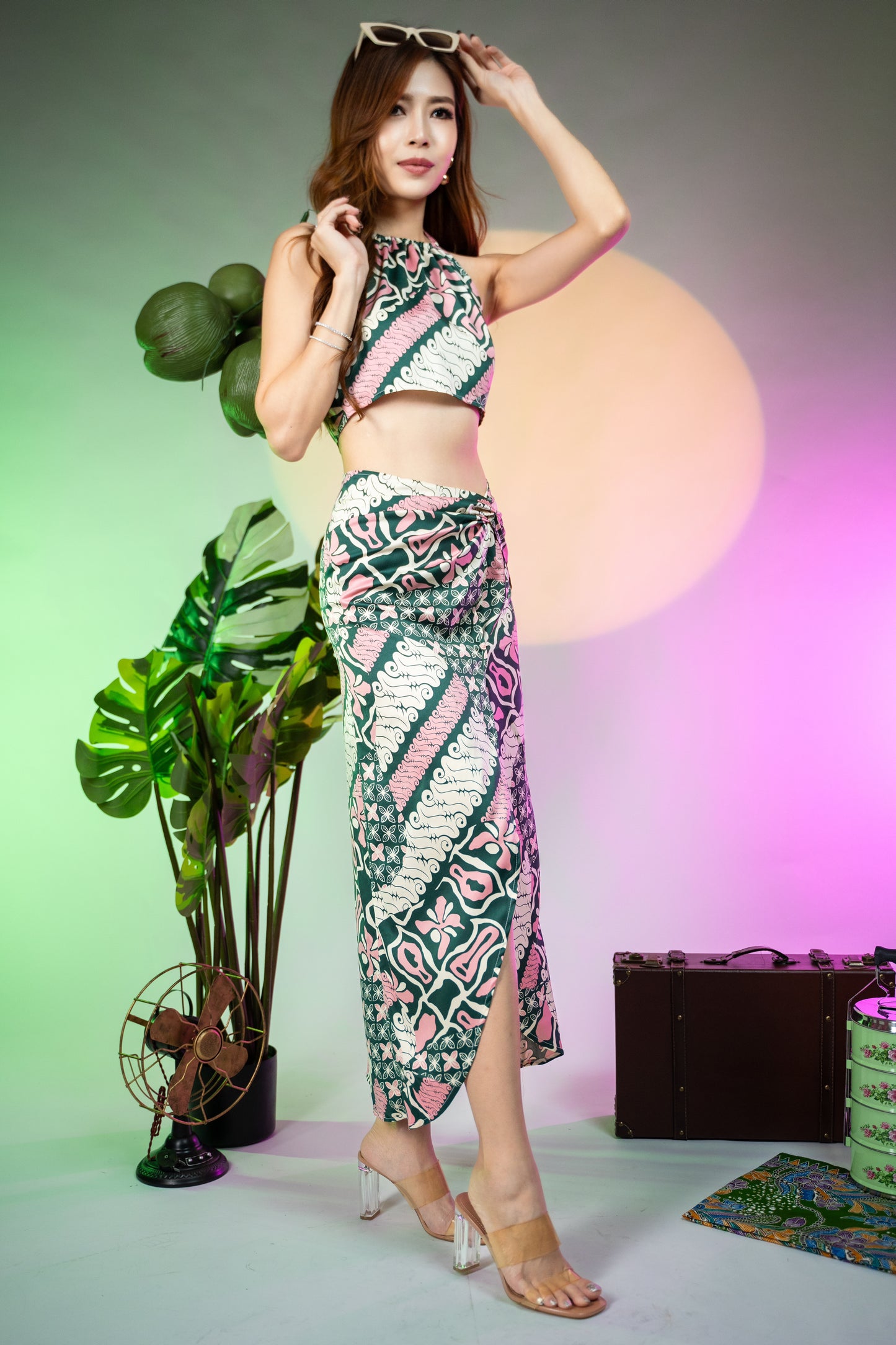 Psychedelic Batik Set