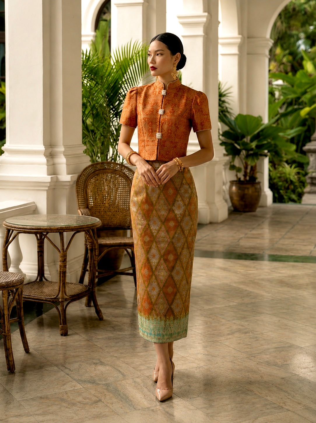 *PREMIUM* Royale Thai | Songket Set