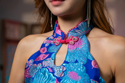 Fuschia Midi Skirt Only