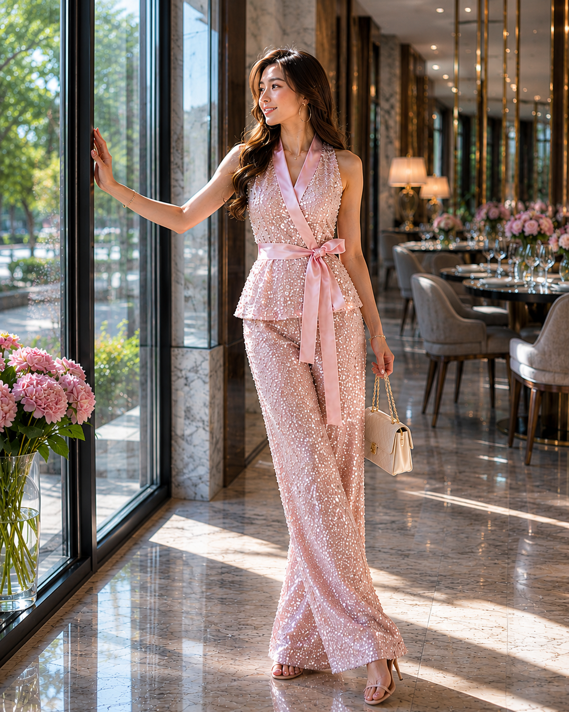 *Premium* Elodie Tweed Set (Sequined)