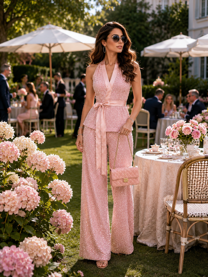 *Premium* Elodie Tweed Set (Sequined)