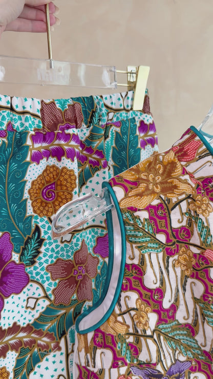 Soleil Batik Skort Set